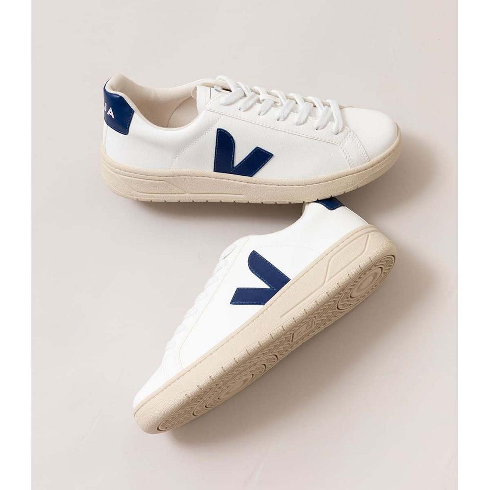 Veja URCA CWL Women's Sneakers White/Navy | CA 628OKI